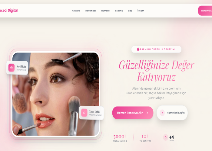 Güzellik Salonları İçin Akıllı Otomasyon