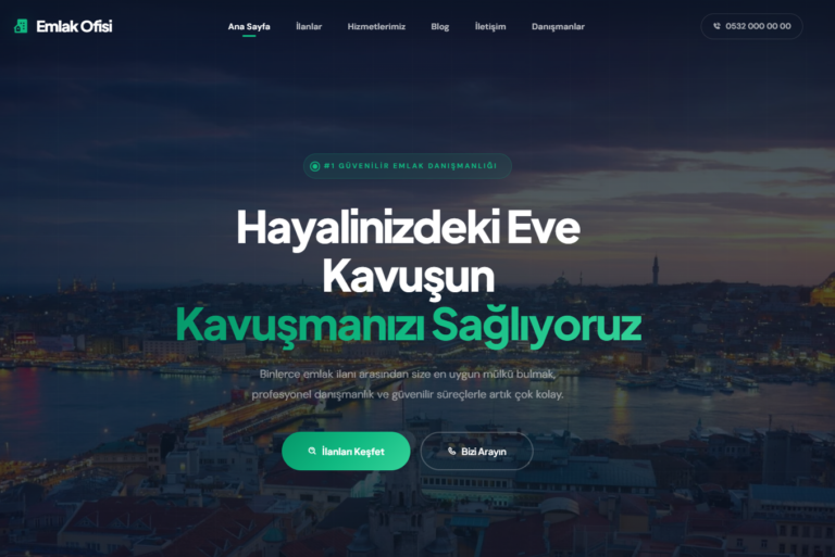 Emlak & Gayrimenkul Scripti [Açık Kaynak] – 🏢 – Portföy Yönetimi ve Randevu Sistemi