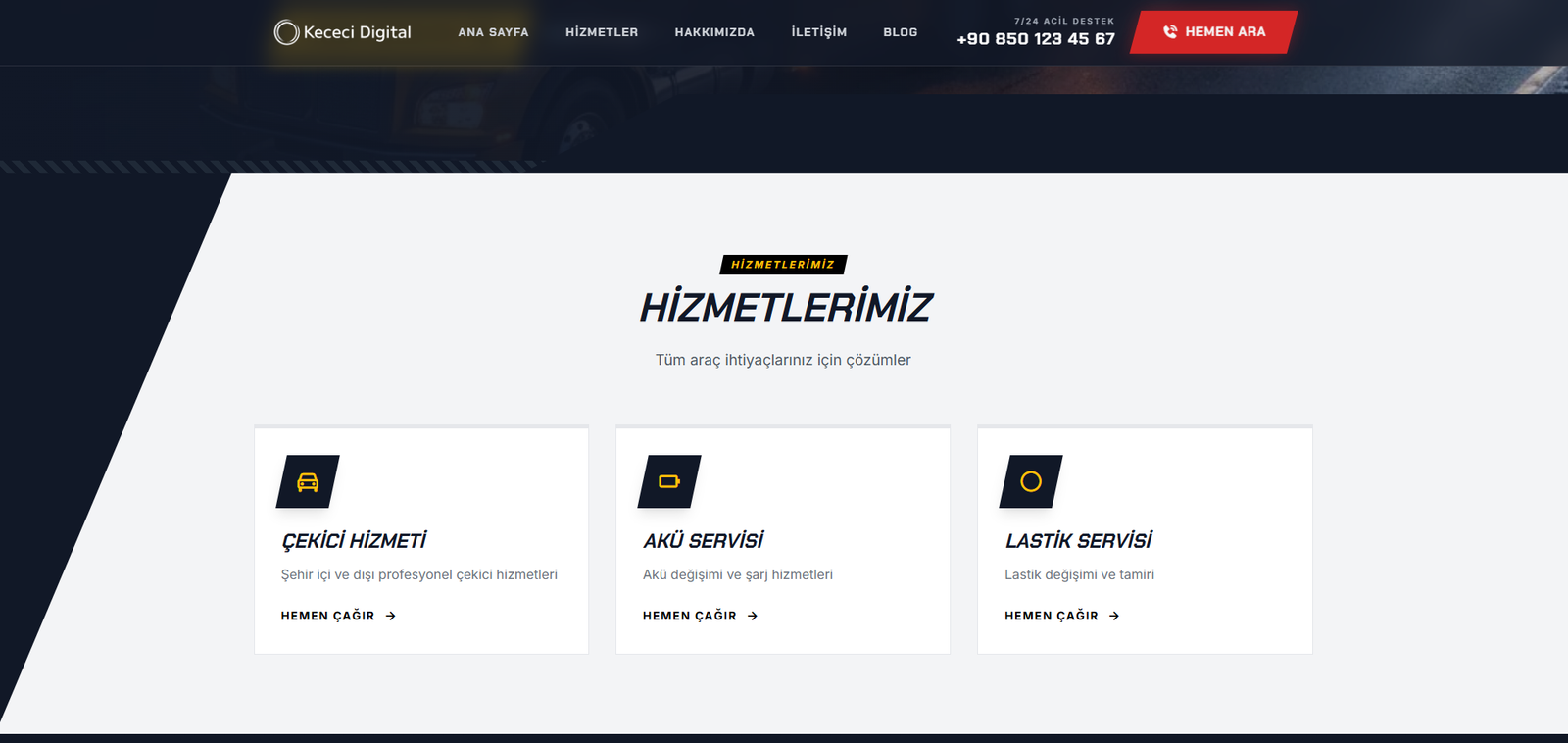 Yol Yardım-Çekici Otomasyon Scripti – Randevu, SMS, Admin Panel ve Site - Görsel 4