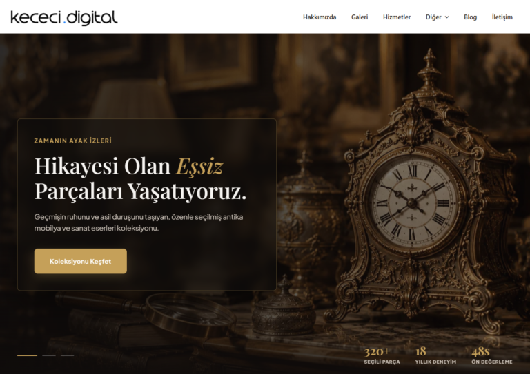 Antikacı WordPress Teması | Tek Tık Kurulum | Sınırsız Lisans 🚀