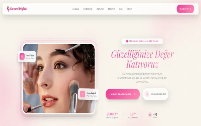Güzellik Salonları İçin Akıllı Otomasyon- Açık Kaynak | Sınırsız Kullanım