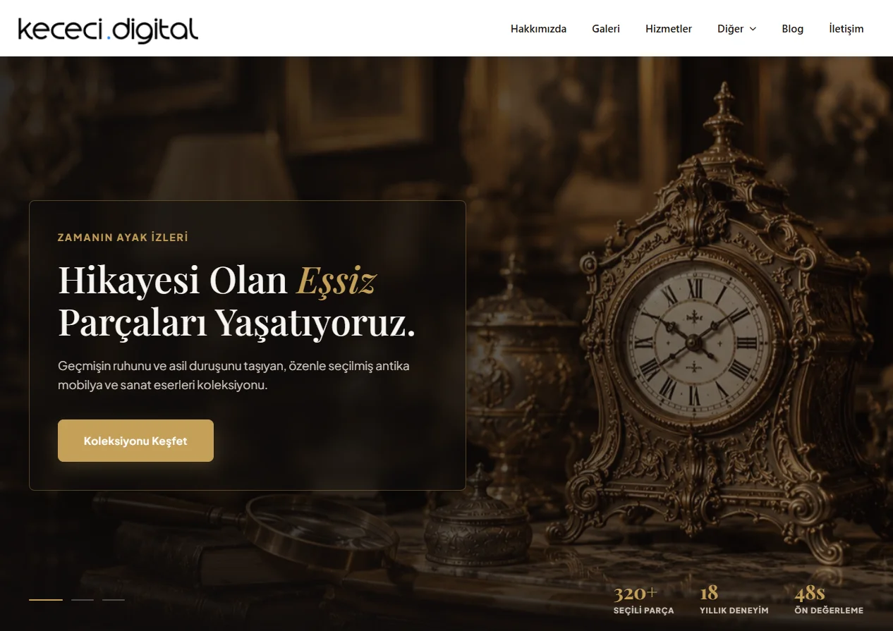 Antikacı WordPress Teması | Sınırsız Kullanım | Açık Kaynak
