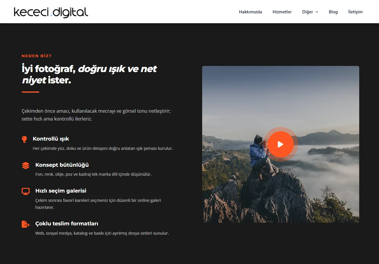 Fotoğraf Stüdyosu WordPress Teması | Sınırsız Kullanım | Açık Kaynak - Görsel 4