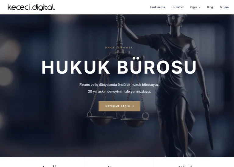 Hukuk Bürosu & Avukat WordPress Teması | Sınırsız Kullanım | Açık Kaynak