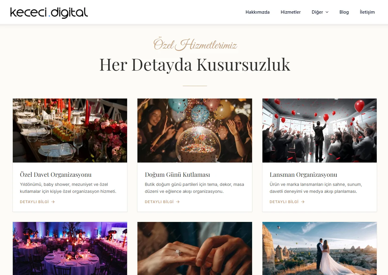 Düğün & Organizasyon WordPress Teması | Sınırsız Kullanım | Açık Kaynak - Görsel 2