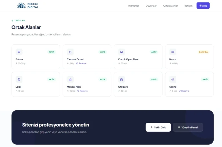 Akıllı Site Yönetimi Scripti (Admin + Sakin Paneli) – Açık Kaynak | Sınırsız Kullanım