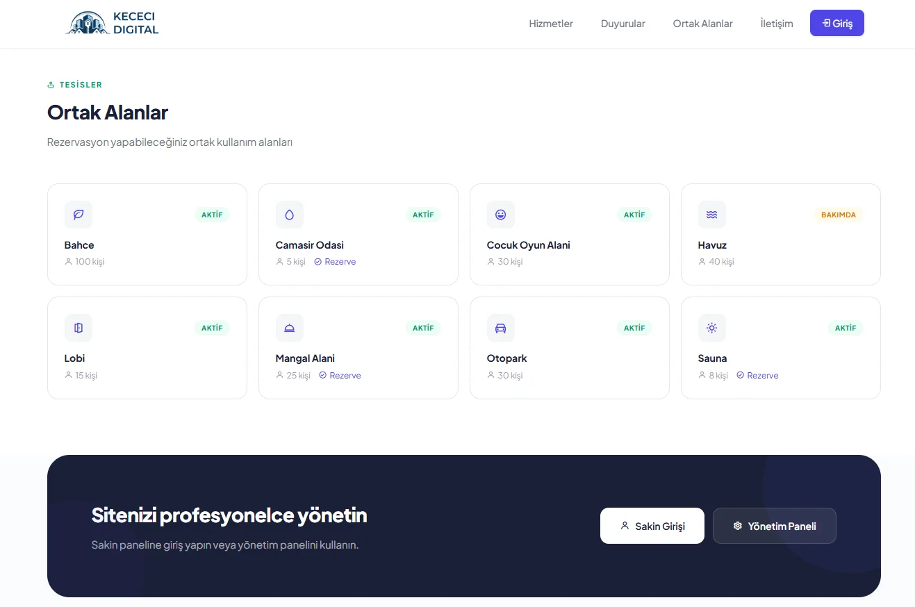 Akıllı Site Yönetimi Scripti (Admin + Sakin Paneli) - Açık Kaynak | Sınırsız Kullanım - Görsel 2